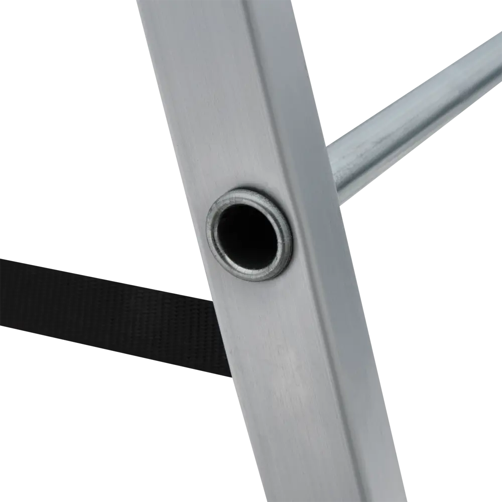 Стремянка Новая Высота Kroft 1110 3 ступени алюминий STLM-2105849 - Вид №7