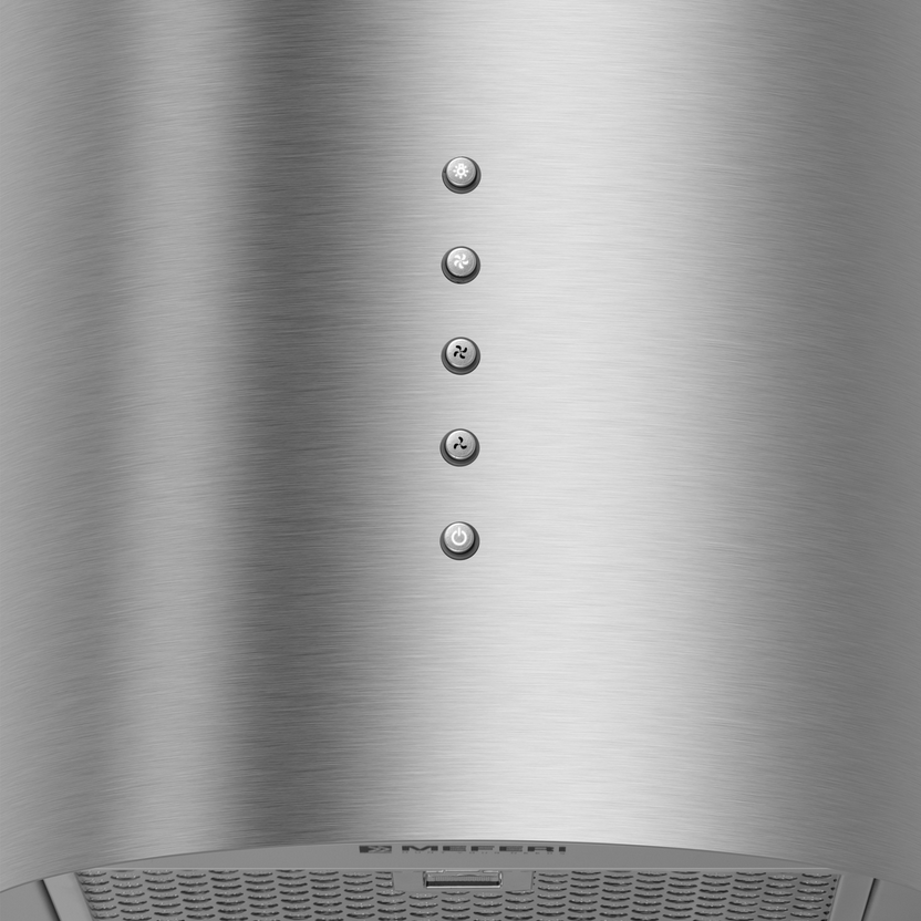 9202544 Вытяжка островная Meferi TUBE35IX ISLA ULTRA серебристый STDN-0065348 - Вид №6