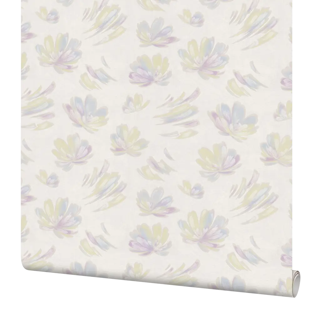 Обои флизелиновые Palitra Home Vanille сиреневые 1.06 м 370-37 STLM-2134455