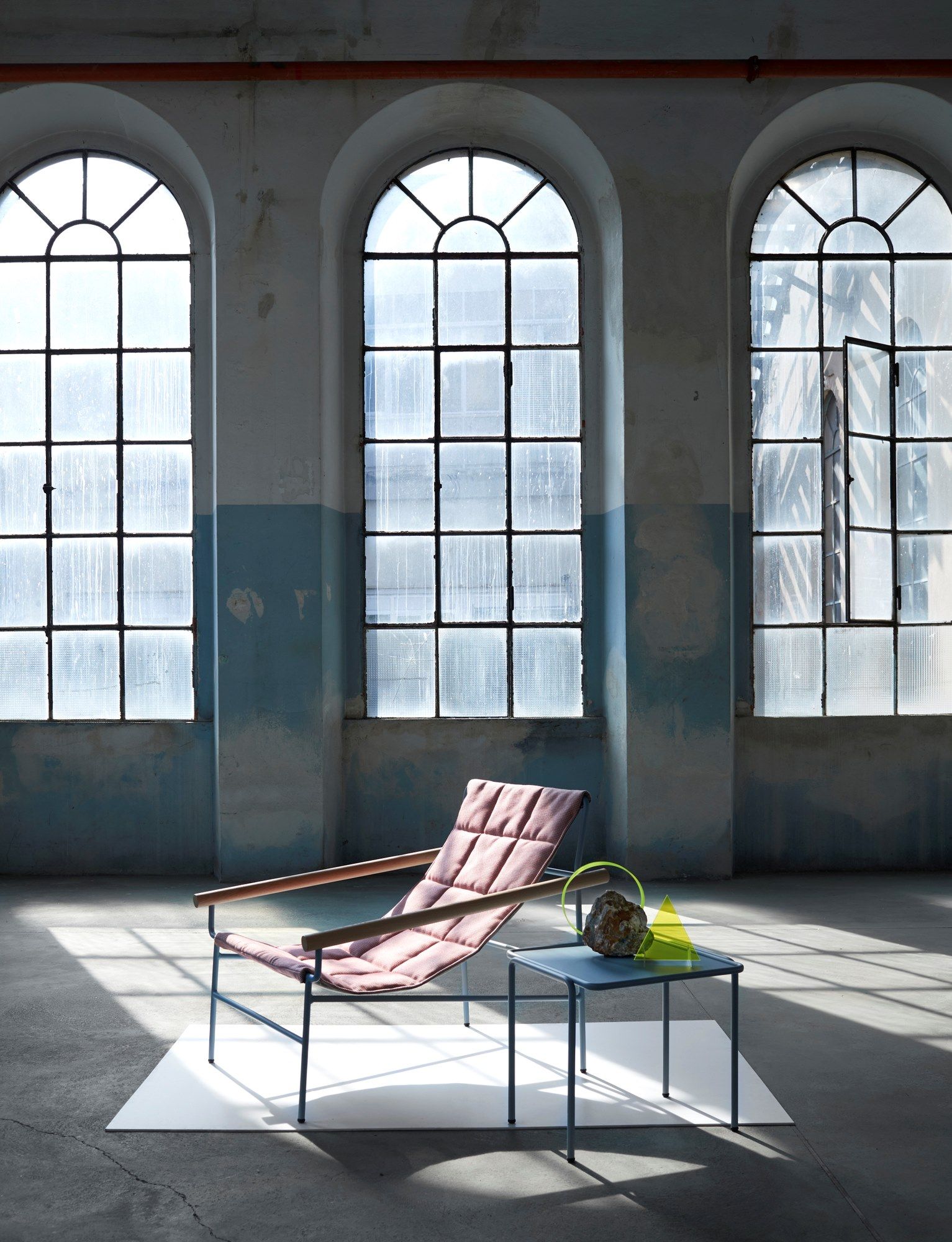 Окрашенный металлический прямоугольный садовый столик S-CAB Dress_Code ARCH-00037401 - Вид №10