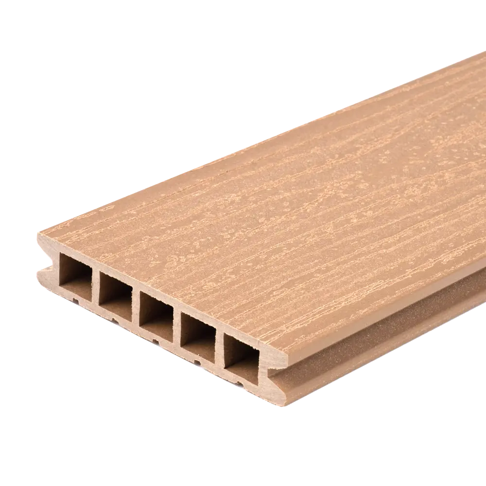 Террасная доска ДПК MultiDeck цвет Дерево 3000x150x27 мм. Вельвет 0.45 м² МУЛЬТИДЕК STLM-2067805 - Вид №1