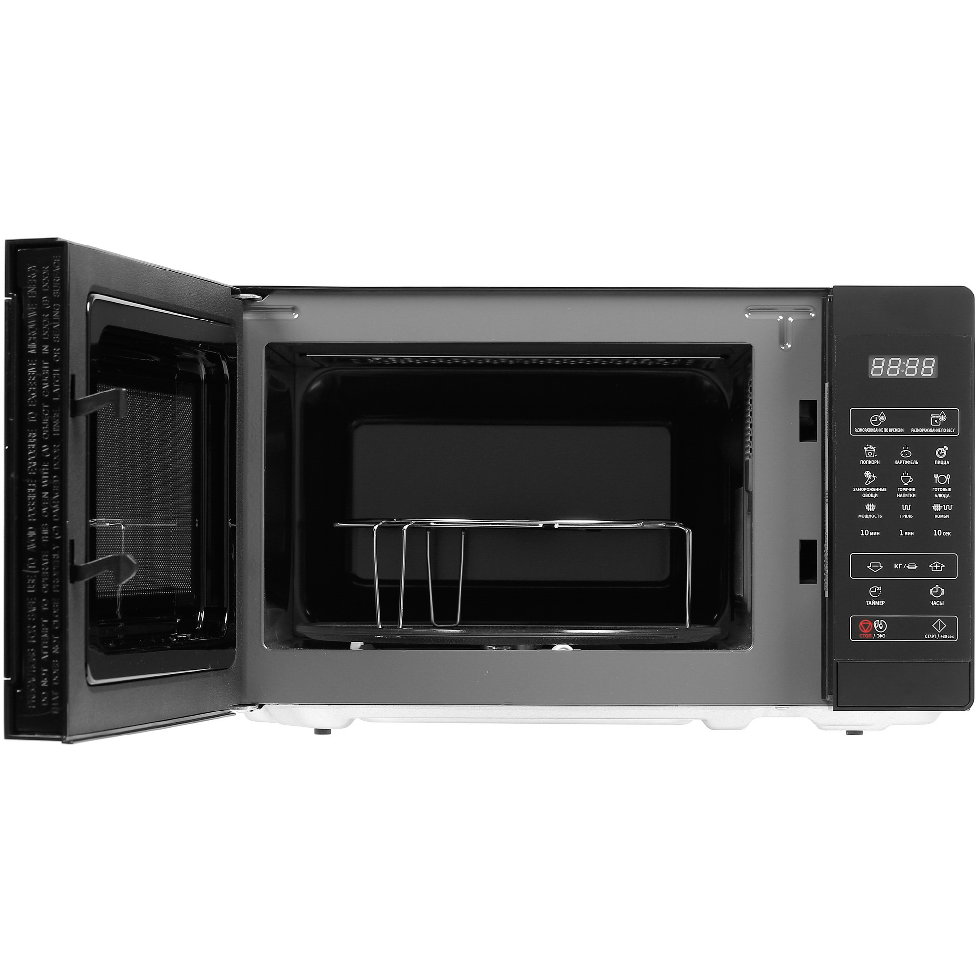 8196096 Микроволновая печь Sharp R6800RK черный STDN-0051710 - Вид №5