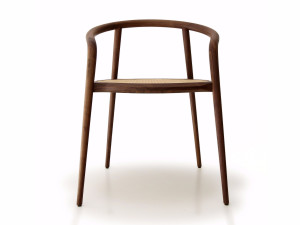 Стул грецкого ореха с подлокотниками