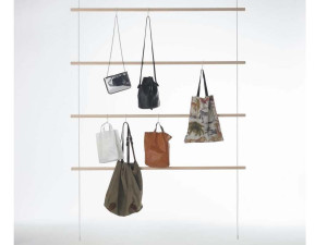 Деревянная вешалка для одежды / перегородка