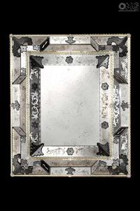 726 ORIGINALMURANOGLASS Венецианское зеркало Lupanio - муранское стекло OMG  см