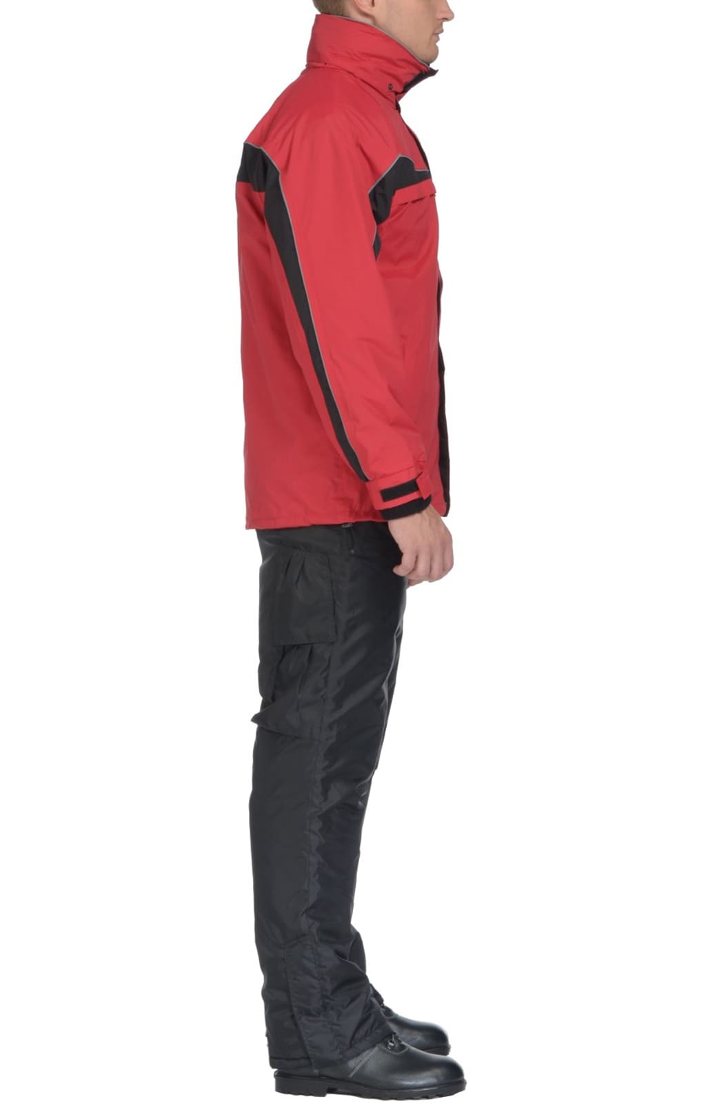 61343 Куртка "Норд" красно-черная  Зимняя спецодежда  размер XXXL(60-62)  - Вид №7