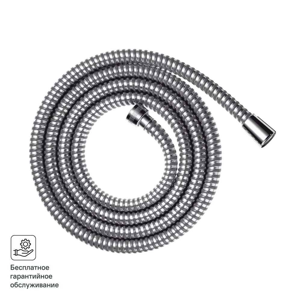Шланг для душа Hansgrohe Metaflex 28266000 1.6 м ПВХ цвет хром STLM-2032529