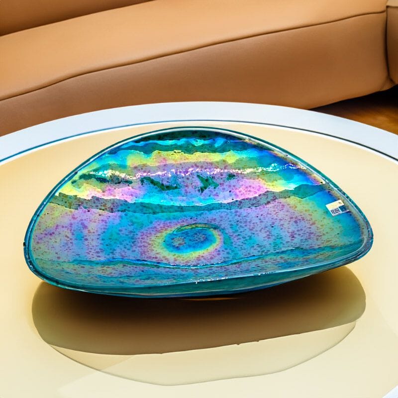 Тарелка для фруктов из муранского стекла ручной работы YourMurano Decorative Plates ARCH-00110976 - Вид №1