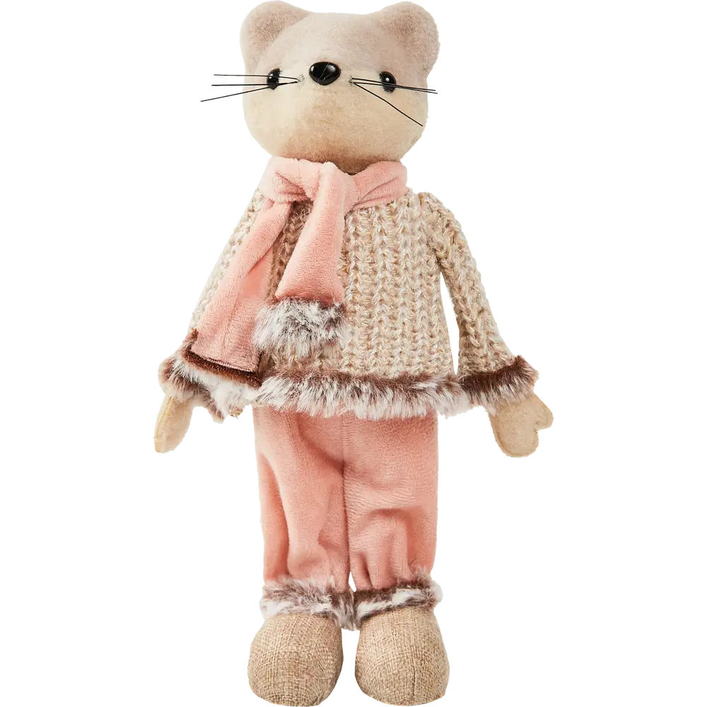 Декоративное украшение Лиса 50 см цвет розовый Santreyd STLM-2072163 - Вид №2