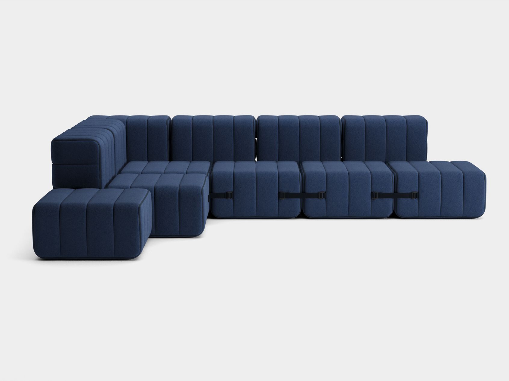 Модульный угловой диван из ткани AMBIVALENZ Curt ARCH-00083106