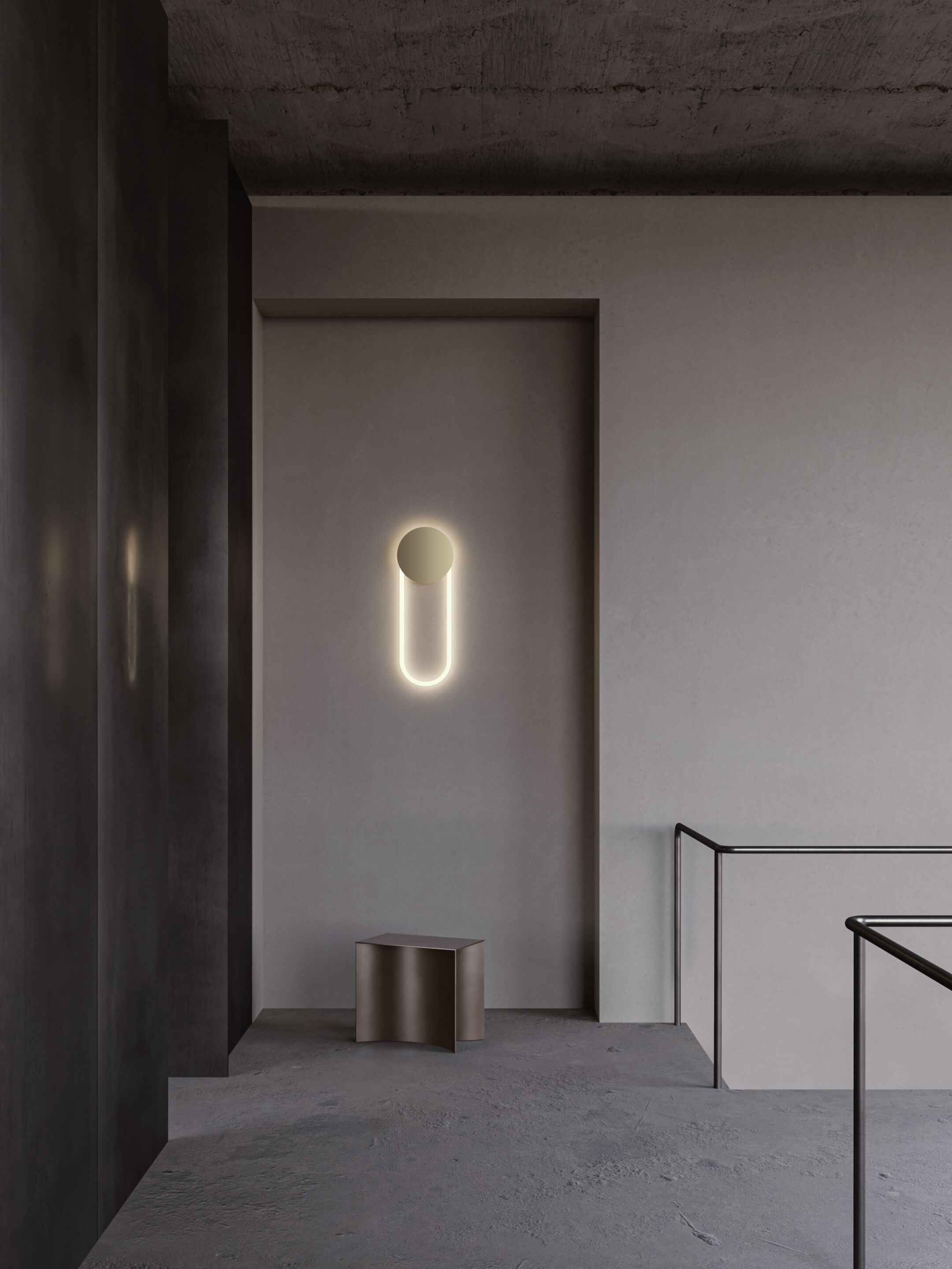 Стеклянный светодиодный настенный светильник Darmes Ra ARCH-00050010 - Вид №5