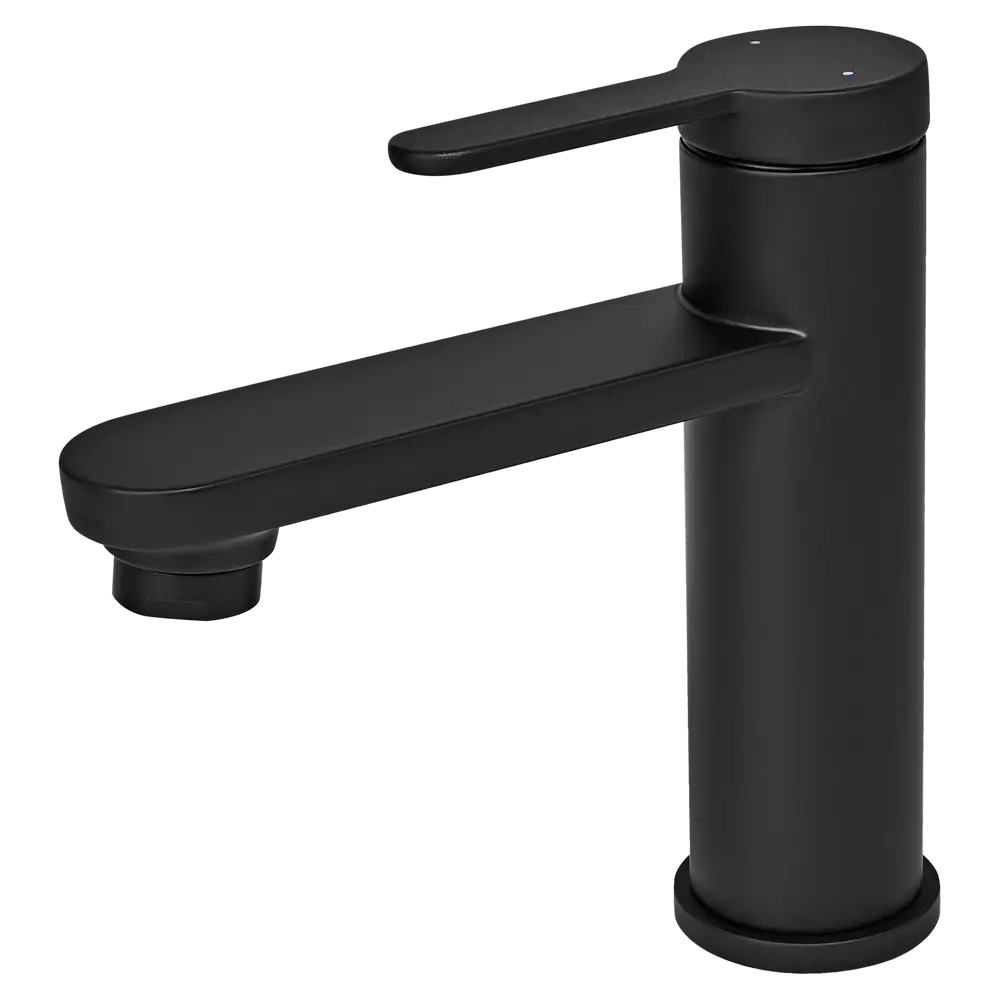 Смеситель для раковины KONSENSA Нарни MA3643PC однорычажный цвет черный матовый STLM-2188236 - Вид №4