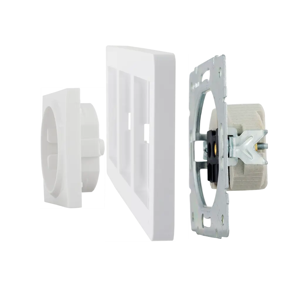 Рамка трехместная SYSTEME ELECTRIC W59 Deco для розеток и выключателей 82593335 STLM-0030828 - Вид №3