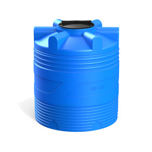 90845779 Емкость для воды цилиндрическая V 500 голубая 500 л STLM-0410828 POLIMER GROUP