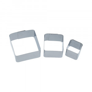 00005 Вырубка 3 шт Квадрат 2х2; 3х3; 4х4 AFD-