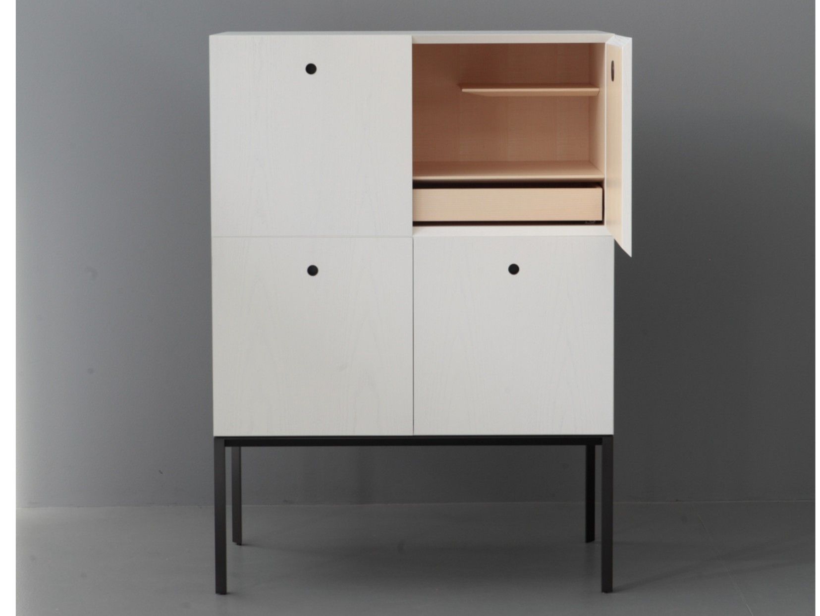 Шкаф из ясеня с распашными дверцами Porro оффшор ARCH-00007217 - Вид №5