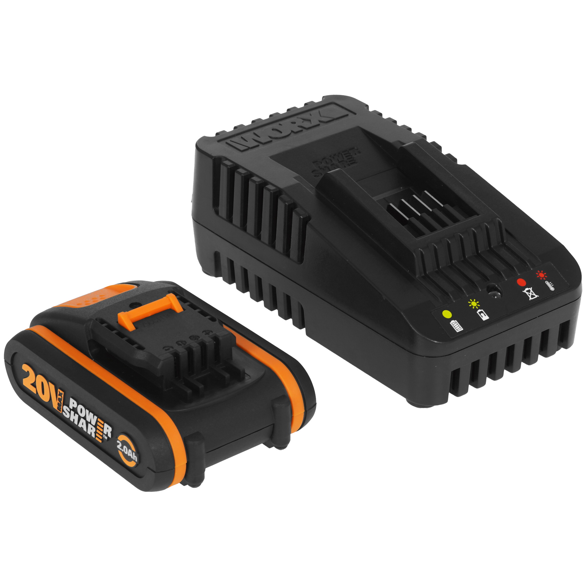 Дрель-шуруповерт Worx WX370 PowerShare 20V 9083046 STDN-0028813 - Вид №6