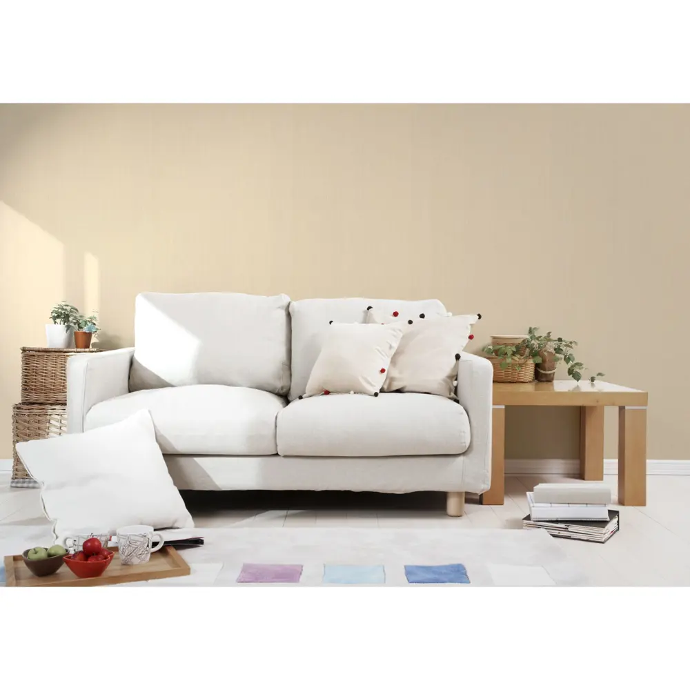 Обои виниловые Палитра Basic Wood бежевые 0.53 м 6216-21 STLM-2008492 - Вид №3
