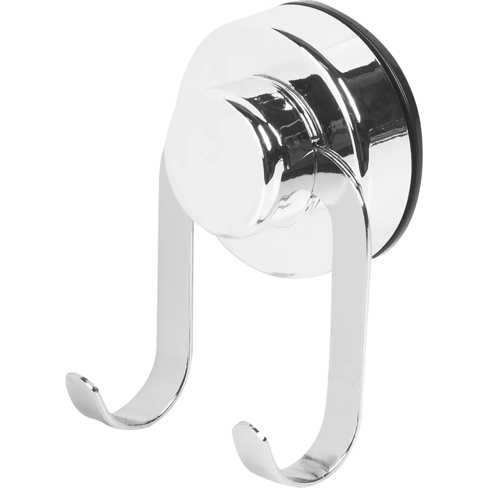 Крючок двухрожковый Sensea «Simply Lock» на присоске цвет хром STLM-2128967 - Вид №1