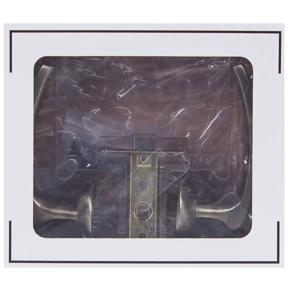 Комплект дверных ручек Фабрика замков 11L 100, цвет античная бронза STLM-2091299 - Вид №3