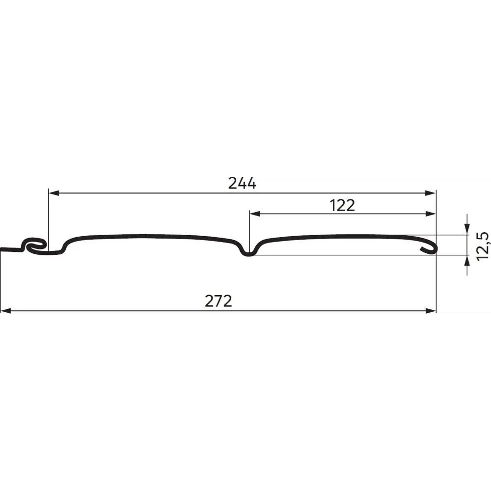 Сайдинг виниловый ARTENS Блок-хаус 3 м Бежевый 0.732 м² Нет STLM-2111560 - Вид №4