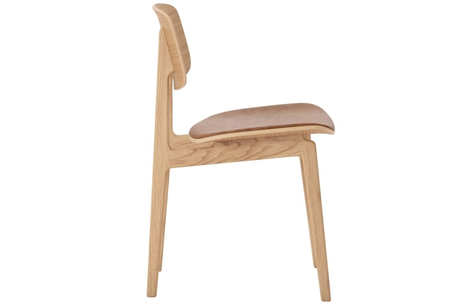 Дубовый стул с мягким сиденьем NORR11 NY11 ARCH-00008405 - Вид №10