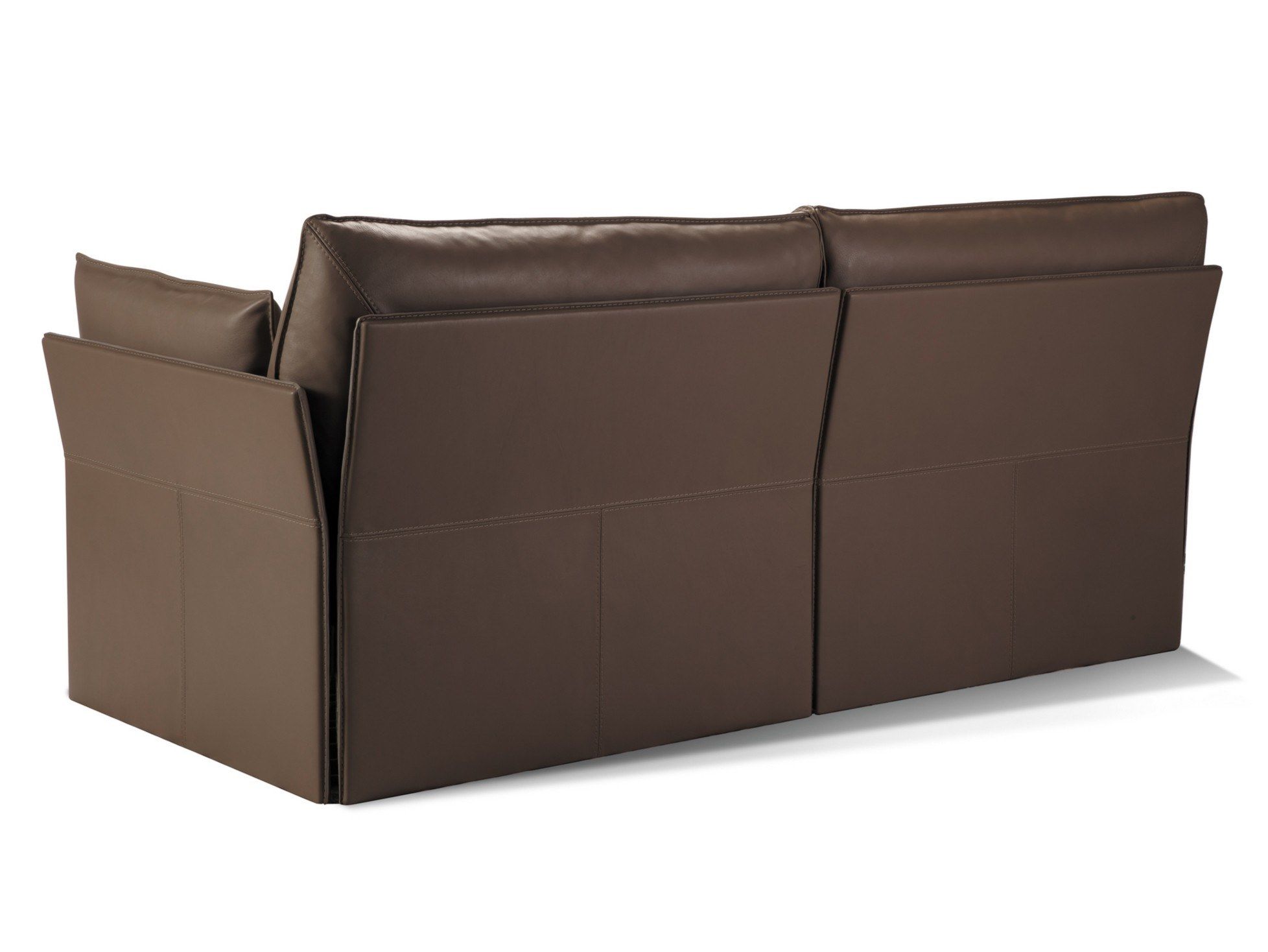 3-местный кожаный съемный диван Duvivier Canapés Faubourg ARCH-00106276 - Вид №1