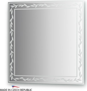 Cz 0723 Зеркало с орнаментом - ива 70Х70 см FBS Artistica