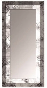 MOMENTI Прямоугольное зеркало из стекловолокна в раме Crazy home furniture - maiolica collection