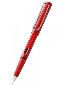 432871 Ручка перьевая "016 Safari", EF, красная Lamy