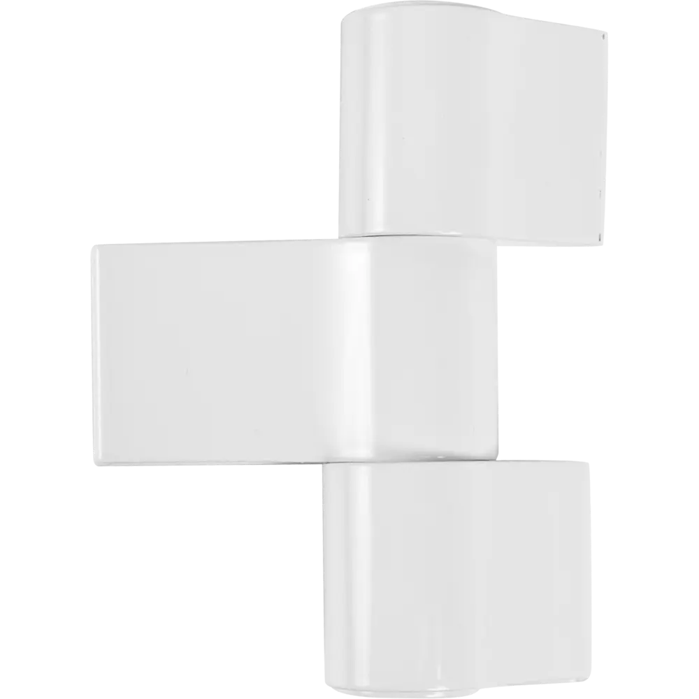 Петля дверная универсальная MED0062.07 107x132x35 мм алюминий цвет белый Santreyd STLM-2154847