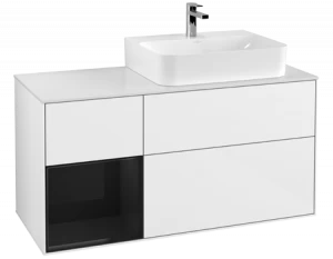 Villeroy&Boch Тумба под раковину Прямоугольная версия F141PHGF Finion Glossy White Lacquer