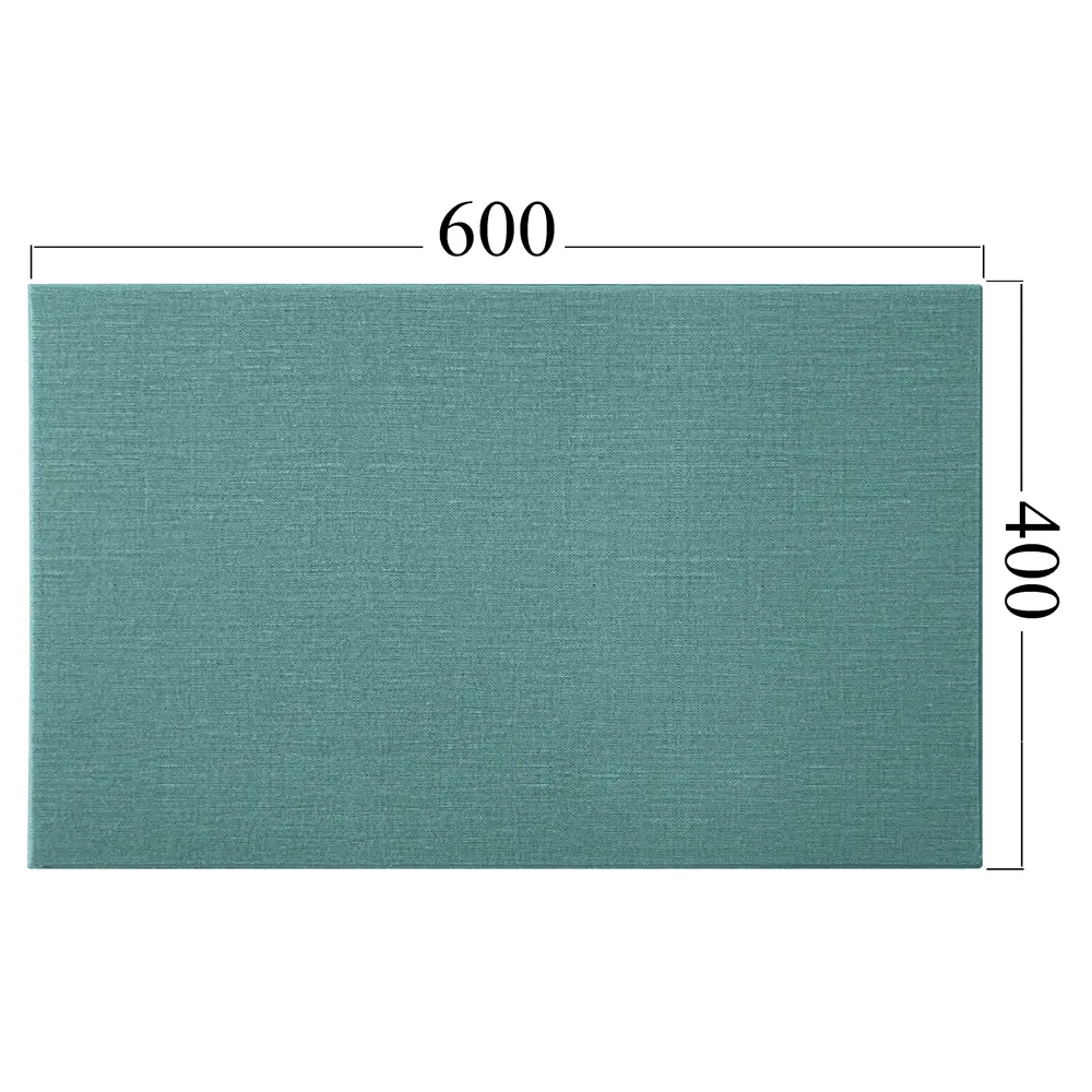 Панель полиэстеровая 9мм 600x400 мм цвет бирюза РСП STLM-2002110 - Вид №6