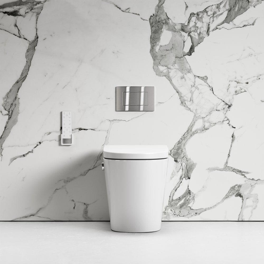 Напольный керамический туалет биде с налетом и кассетой LUSSO INTELLISMART ARCH-00036445 - Вид №5