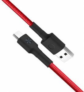 566850 Кабель USB/Micro Xiaomi "AL603 Micro" 100 см, красный ZMI