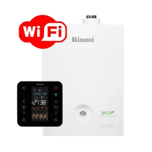 91578046 Газовый котел конвекционный 19 кВт Rinnai BR-RE WIFI 498900125 двухконтурный настенный STLM-1383541