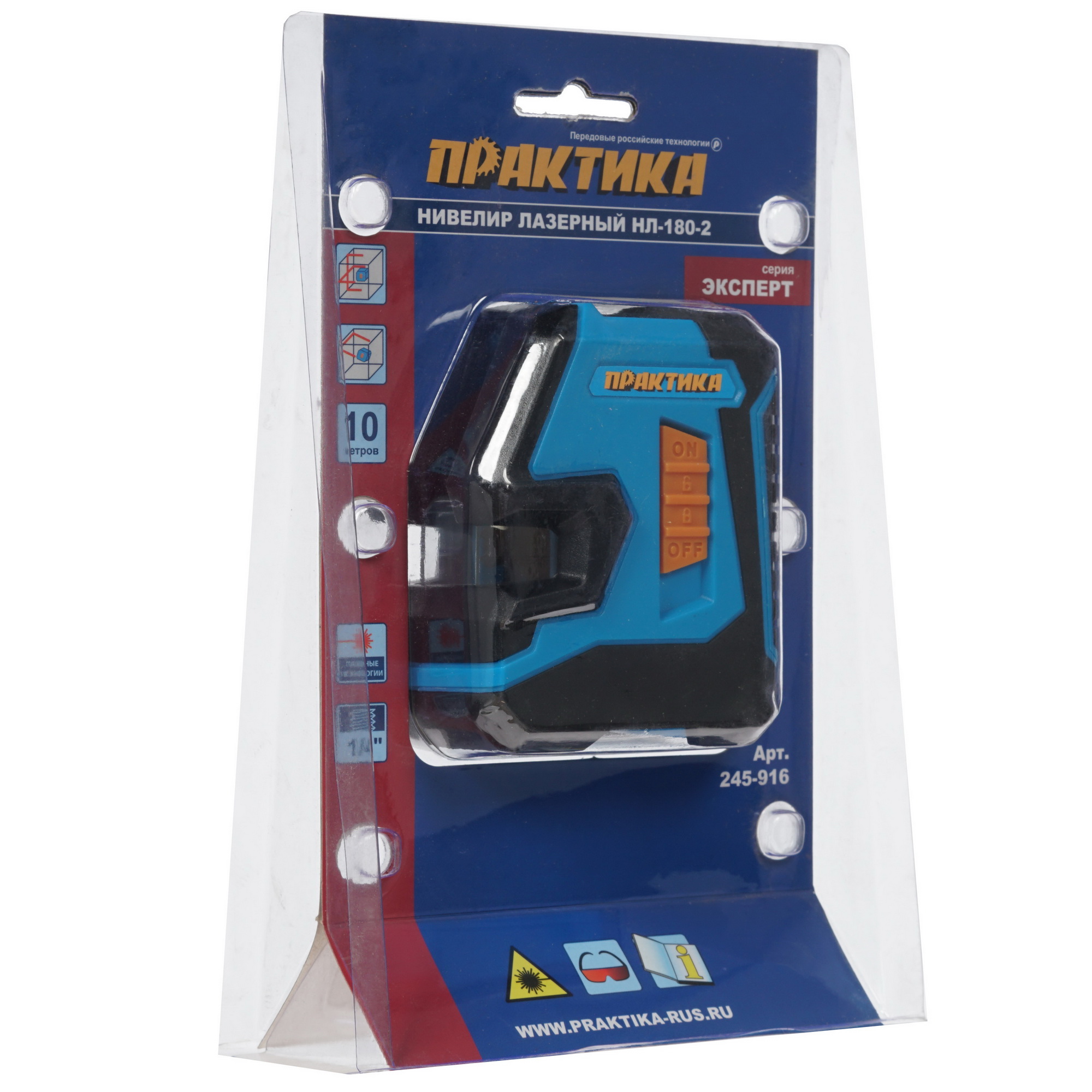 Лазерный нивелир Практика НЛ-180-2 245-916 1167331 STDN-0055392 - Вид №6