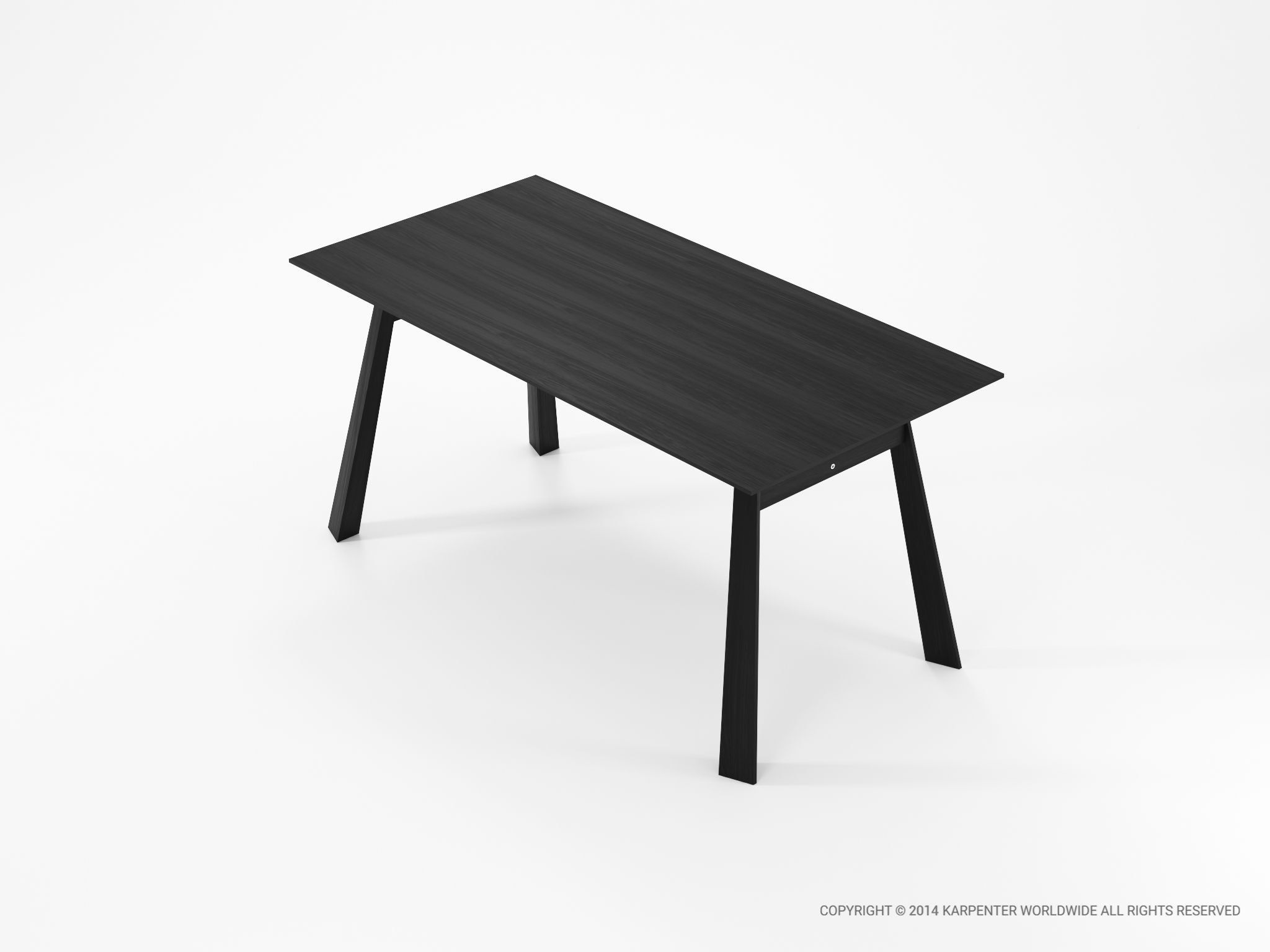 Деревянный прямоугольный обеденный стол KARPENTER Carpenter ARCH-00090644 - Вид №17