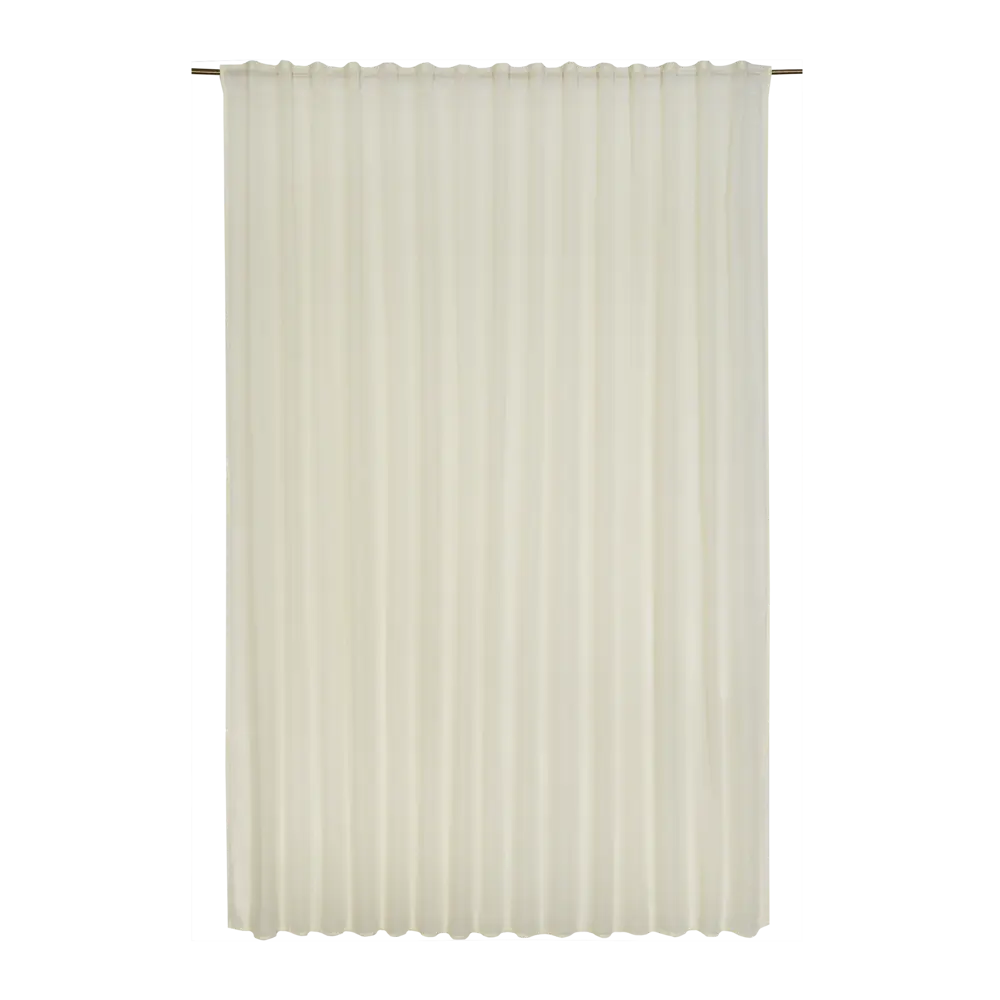Тюль на ленте «Abby Cream», 300х280 см, однотон 82124351 STLM-2192269 INSPIRE 