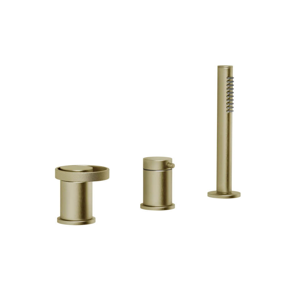 Смеситель для ванны 63347 727 Gessi Anello ЛАТУНЬ МАТОВАЯ PVD 63347727