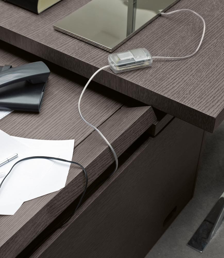 Овальный стол из стали и дерева B&B Italia Project AC Executive ARCH-00080957 - Вид №7