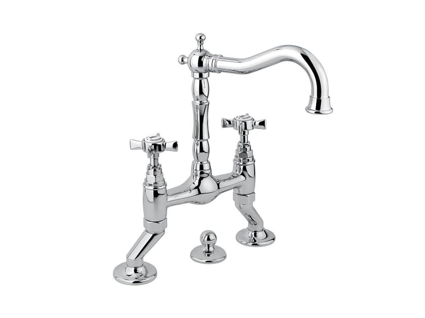 Смеситель для раковины из хромированной латуни Bugnatese PRINCETON ARCH-00048130