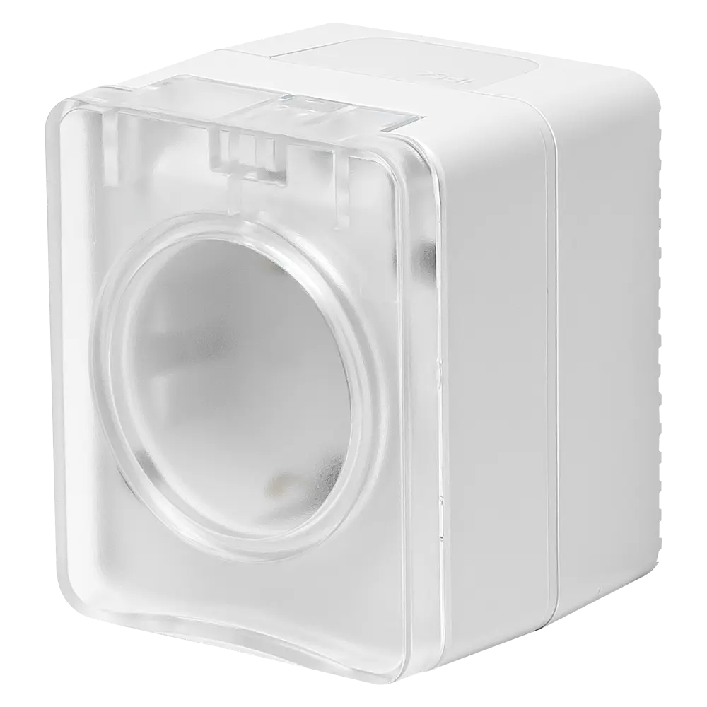 Розетка накладная Systeme Electric AtlasDesign с заземлением со шторками цвет серый AtlasDesign Profi STLM-2138824 - Вид №1