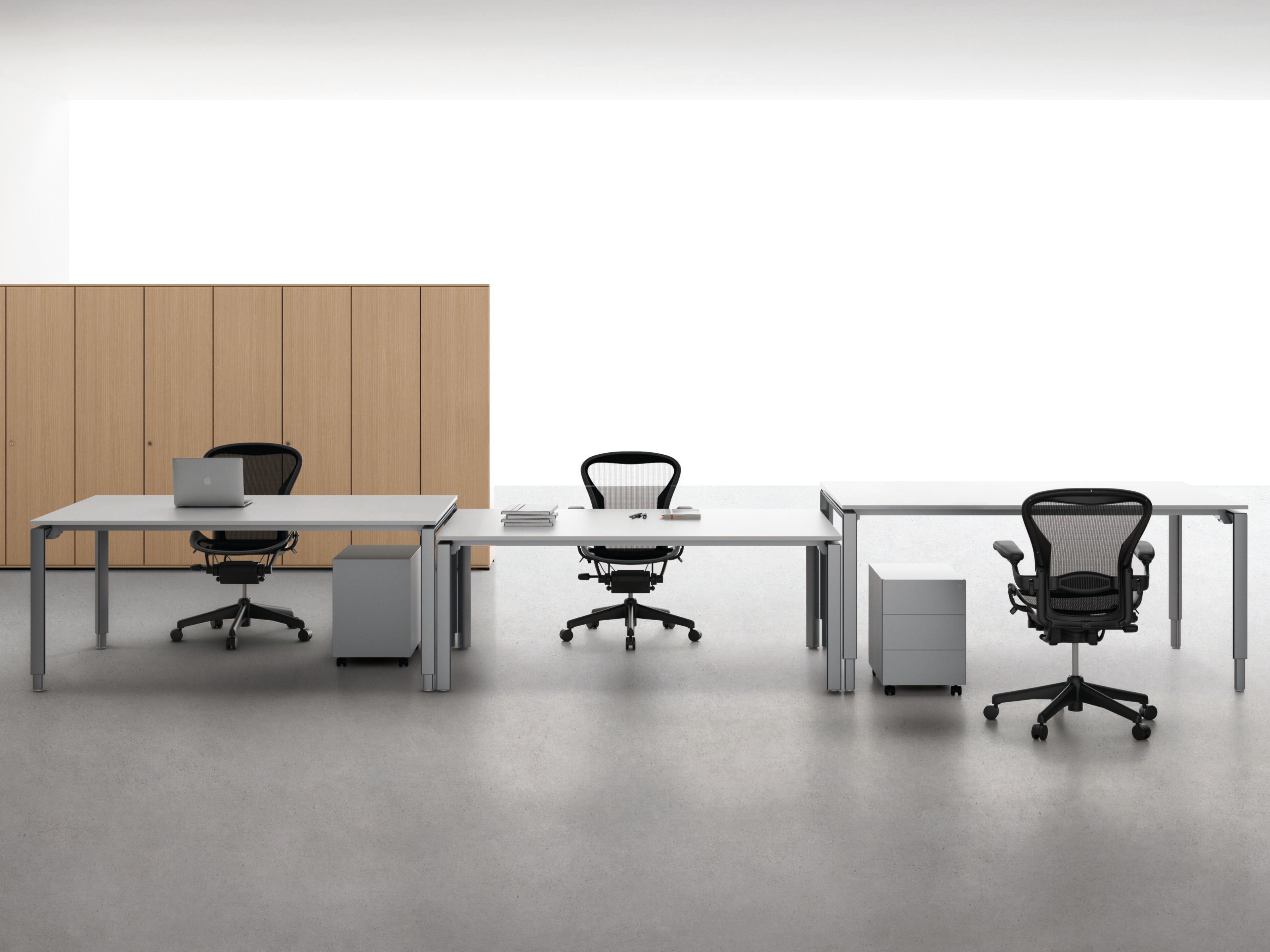 Прямоугольный стол с регулируемой высотой Citterio осколок ARCH-00071315 - Вид №1