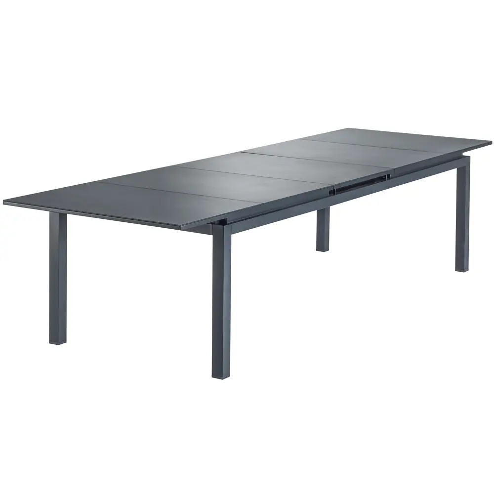 Стол садовый раздвижной Naterial Odissea Easy 256-320х90х76.5 см алюминий темно-серый STLM-2012245 - Вид №8