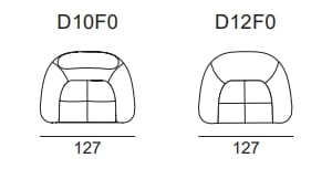 Тканевое кресло с подлокотниками AERRE ITALIA Shade ARCH-00058502 - Вид №7
