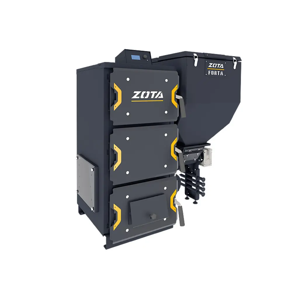 Котел твердотопливный Zota Forta 20 DM FR4931126020 20 кВт STLM-2003301 - Вид №1