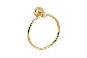 140110007a Полотенцедержатель Luna ring, золото