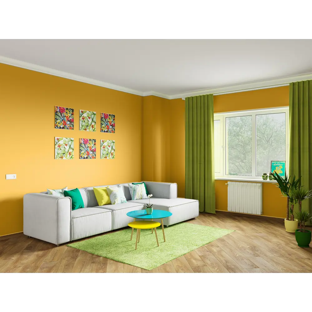 Краска для гостиной и офиса цвет песчаная дюна 0.9 л PARADE ICE STLM-2135170 - Вид №3