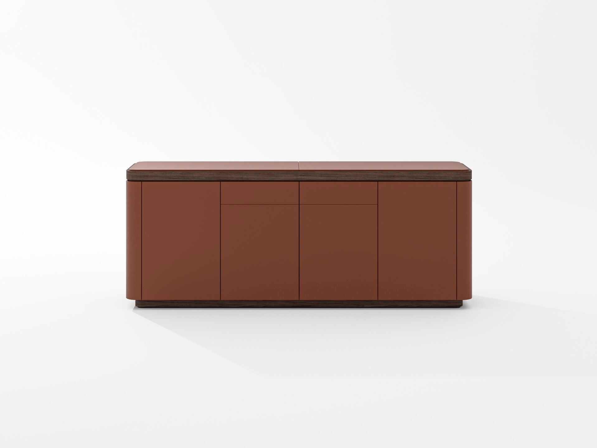 Кожаный офисный шкаф PROF Flow ARCH-00123767 - Вид №6